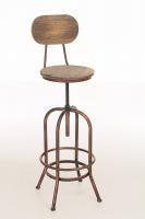 Barhocker Pino, Holz bronze