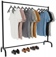 Kleiderständer Lara 150x38x120 schwarz Kleiderständer Lara 150x38x120 schwarz