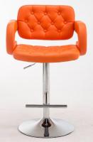 2er Set Barhocker Dublin orange 2er Set Barhocker Dublin orange