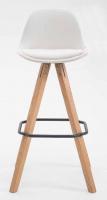 2er Set Barhocker Franklin vollgepolstert Kunstleder Square natura weiß 2er Set Barhocker Franklin vollgepolstert Kunstleder Square natura weiß