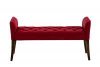Chaiselongue Cleopatra, antik-dunkel rot Chaiselongue Cleopatra, antik-dunkel rot