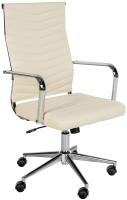 Bürostuhl Canby Kunstleder creme 