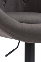 Barhocker London V2 Stoff schwarz dunkelgrau Barhocker London V2 Stoff schwarz dunkelgrau