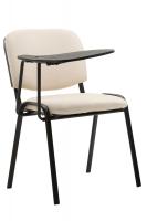 Stuhl Ken mit Klapptisch Kunstleder creme Stuhl Ken mit Klapptisch Kunstleder creme