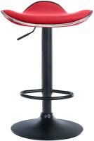 Barhocker Shanghai Kunstleder schwarz rot Barhocker Shanghai Kunstleder schwarz rot