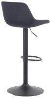 2er Set Barhocker Loft Samt schwarz 2er Set Barhocker Loft Samt schwarz