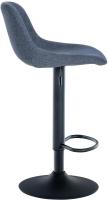 Barhocker Loft Stoff blau 