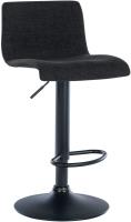 Barhocker Branford Stoff schwarz Barhocker Branford Stoff schwarz