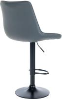 Barhocker Toni Kunstleder schwarz grau Barhocker Toni Kunstleder schwarz grau