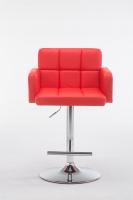 Barhocker Los Angeles Kunstleder rot Barhocker Los Angeles Kunstleder rot