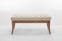 Sitzbank Ramses Kunstleder antik-hell 100 creme