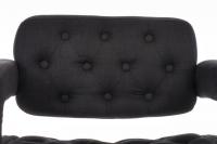 Barhocker Dublin STOFF schwarz 