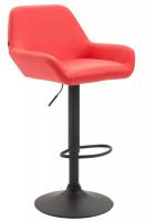 Barhocker Braga Kunstleder rot Barhocker Braga Kunstleder rot