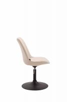 Stuhl Maverick B Stoff creme 