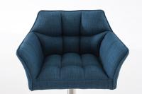 Barhocker Damaso E Stoff blau Barhocker Damaso E Stoff blau