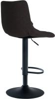 Barhocker Jerry Stoff schwarz schwarz Barhocker Jerry Stoff schwarz schwarz