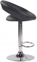 2er Set Barhocker Olinda Kunstleder chrom grau 