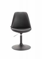 4er Set Esszimmerstühle Maverick B Kunstleder schwarz 