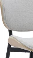 Besucherstuhl Enid Stoff natura/creme Besucherstuhl Enid Stoff natura/creme