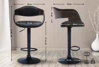 2er Set Barhocker Kingston B Kunstleder schwarz/grau 2er Set Barhocker Kingston B Kunstleder schwarz/grau