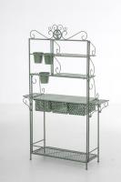 XL Pflanzregal Shine antik-grün XL Pflanzregal Shine antik-grün