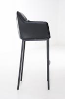 Barhocker Damaso B mit 4-Fuß Gestell schwarz Barhocker Damaso B mit 4-Fuß Gestell schwarz