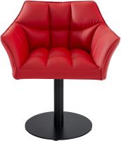 Lounger Damaso Kunstleder rot Lounger Damaso Kunstleder rot