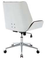 Bürostuhl Zwolle Kunstleder weiß/braun Bürostuhl Zwolle Kunstleder weiß/braun