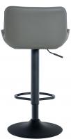 2er Set Barhocker Minosa Kunstleder grau 