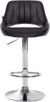 Barhocker Milet Kunstleder chrom braun Barhocker Milet Kunstleder chrom braun