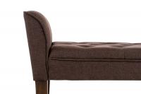 Chaiselongue Cleopatra, antik-dunkel braun 