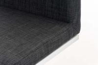 Barhocker Panama W Stoff dunkelgrau Barhocker Panama W Stoff dunkelgrau