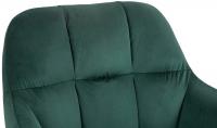 Barhocker Natoma Samt chrom grün Barhocker Natoma Samt chrom grün