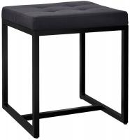 Sitzhocker Barci B Stoff schwarz Sitzhocker Barci B Stoff schwarz