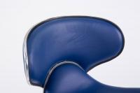 2er Set Barhocker Las Vegas V2 Kunstleder chrom blau 2er Set Barhocker Las Vegas V2 Kunstleder chrom blau