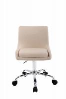 Arbeitshocker Club Stoff creme 