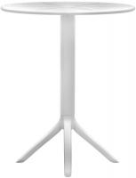 Tisch Lacota rund 60 cm weiß Tisch Lacota rund 60 cm weiß