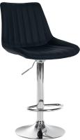 Barhocker Toni Kunstleder chrom schwarz Barhocker Toni Kunstleder chrom schwarz