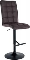 Barhocker Peking V2 Kunstleder schwarz braun Barhocker Peking V2 Kunstleder schwarz braun