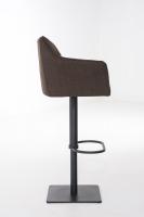 Barhocker Damaso B Stoff braun Barhocker Damaso B Stoff braun