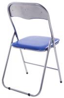 4er Set Klappstuhl Felix blau/silber 4er Set Klappstuhl Felix blau/silber