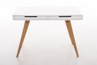 Schreibtisch Porto 110 cm weiß 