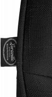 Barhocker Vonore Stoff weiß schwarz Barhocker Vonore Stoff weiß schwarz