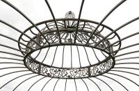 Luxus Pavillon Romantik rund 350 cm bronze Luxus Pavillon Romantik rund 350 cm bronze