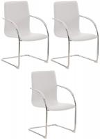 3er Set Stühle Melina weiß 3er Set Stühle Melina weiß
