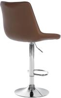 2er Set Barhocker Toni Kunstleder chrom braun 2er Set Barhocker Toni Kunstleder chrom braun