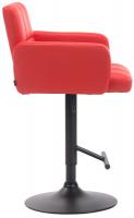 Barhocker Los Angeles schwarz rot Barhocker Los Angeles schwarz rot