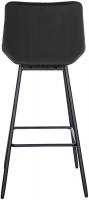 Barhocker Weston Samt schwarz Barhocker Weston Samt schwarz