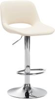 Barhocker Camden Kunstleder chrom creme Barhocker Camden Kunstleder chrom creme