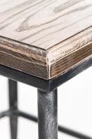 Bistrostuhl Queens, Holz antik silber 
